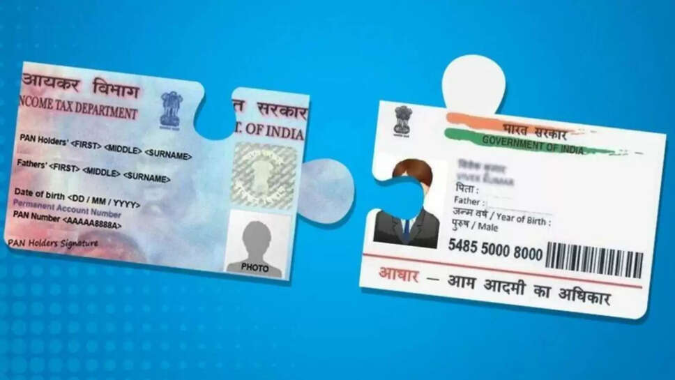 pan Aadhar linking